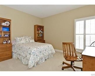 Desk and Bookcases.  Great for a kid's room