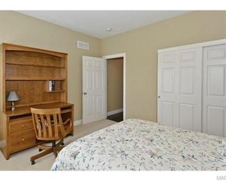 Desk and Bookcases.  Great for a kid's room