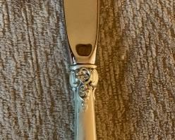 50pc Wallace Grand Baroque Sterling Silver  Flatware Set	1886 grams of Sterling , 682 grams of sterling/steel	