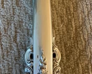 50pc Wallace Grand Baroque Sterling Silver  Flatware Set	1886 grams of Sterling , 682 grams of sterling/steel	