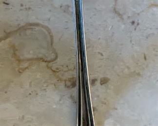 5pc Manchester Sterling Silver Spoons Shell Ladle	5.75in L 82 grams	