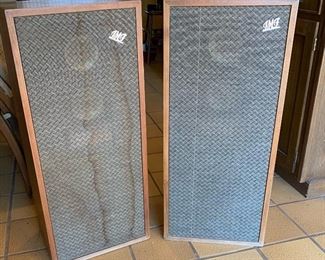 IMF 60’s Vintage Speakers PAIR British	34x15x10.5in	