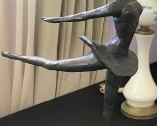 *Original* Bronze Ballerina Sculpture	22x10x13in	HxWxD
