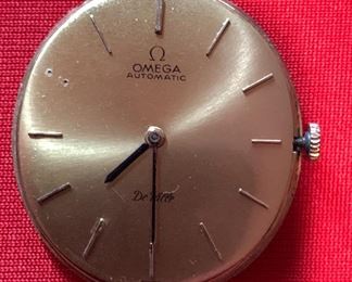 Omega DeVille 18k Gold Watch De Ville 750 Automatic Men’s	