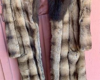 Gaylon Furs Vintage Full Length Mink Coat	