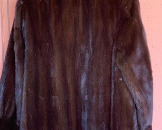 Vintage Mink Fur Coat	