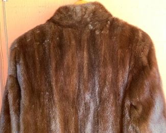 Vintage Mink Fur Coat	