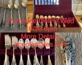 Purchase Online Wed 10/28 6pm
More Details: aceofestates.com