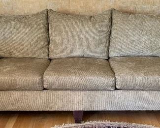 Bernhardt Trevor Corduroy Contemporary Sofa/Couch 39 x 93 x 43 HxWxD