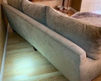 Bernhardt Trevor Corduroy Contemporary Sofa/Couch 39 x 93 x 43 HxWxD
