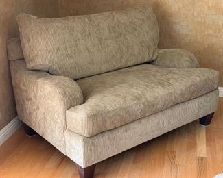 Bernhardt Trevor Corduroy Contemporary Oversized Chair 39 x 60 x 43 HxWxD