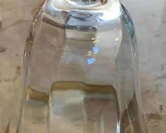 3pc Sterling Silver Pierced/Reticulated Glass Holders 3.75in H x 2.75in Diameter at base Weight 84 grams sterling