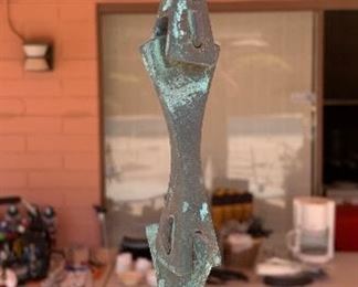 6in Paolo Soleri Cosanti Bell Wind Chime Bell: Bell: 6in Total Hang: 23in