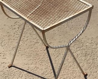 1pc Vintage Patio Table