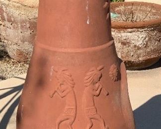 Lg Terracotta Chiminea 49 x 18 x 18 HxWxD