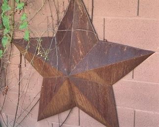 Rustic Outdoor Star 42 x 42