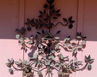 Rebar/Iron Wall Patio Art 48 x 50