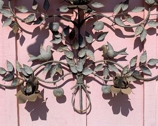 Rebar/Iron Wall Patio Art 48 x 50