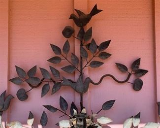Rebar/Iron Wall Patio Art 48 x 50