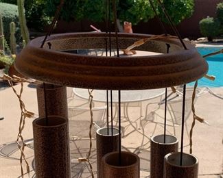 Sm Tube Wind Chimes 28in