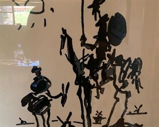 Pablo Picasso Don Quixote Print 27x21in