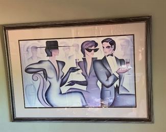 *Signed* Erik Freyman Litho Framed 34x48in