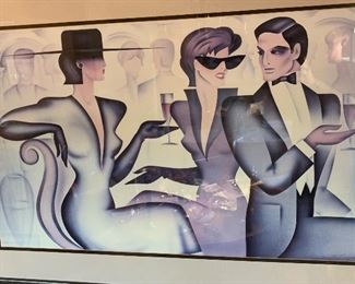 *Signed* Erik Freyman Litho Framed 34x48in