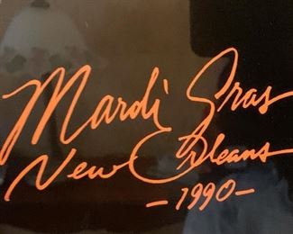 *Signed* Artist Proof Numbered Ron Picou Marci Gras 34x27in
