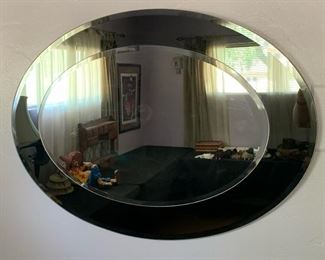 Oval Mirror 30x42in