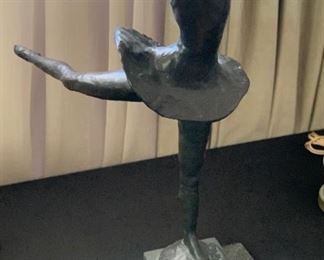 *Original* Bronze Ballerina Sculpture 22x10x13in HxWxD