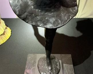 *Original* Bronze Ballerina Sculpture 22x10x13in HxWxD