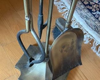 Vintage Fireplace tool set