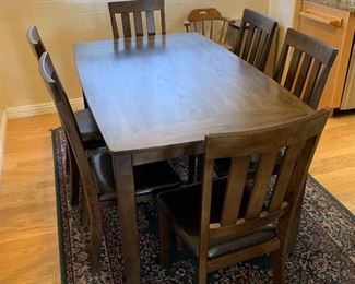 Ashley Furniture Puluxy Dining Room Table w/ 6 Chairs D340-425 Table: 30x36x60in HxWxD