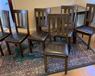 Ashley Furniture Puluxy Dining Room Table w/ 6 Chairs D340-425 Table: 30x36x60in HxWxD