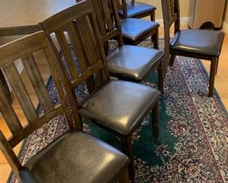 Ashley Furniture Puluxy Dining Room Table w/ 6 Chairs D340-425 Table: 30x36x60in HxWxD