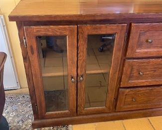 Vintage Sideboard Cabinet 34x74x18in HxWxD