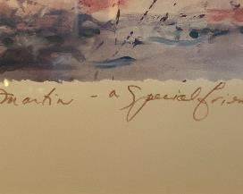 *Signed* Amy R. Stein Windsong Print 29.5x35in