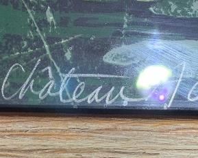 *Signed* Le Chateau Acadien Ron Picou Litho 16x37in