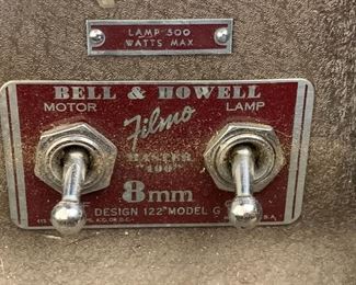 Bell & Howell Filmo 8mm Projector
