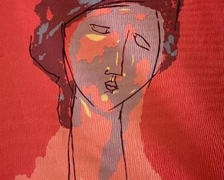 Amedeo Modigliani Tete De Femme 1916 Vintage Canvas Print