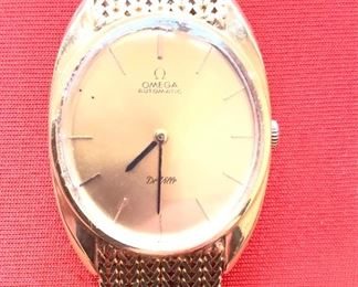 Omega DeVille 18k Gold Watch De Ville 750 Automatic Men’s