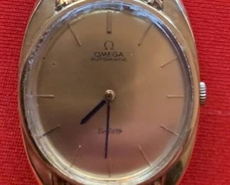 Omega DeVille 18k Gold Watch De Ville 750 Automatic Men’s