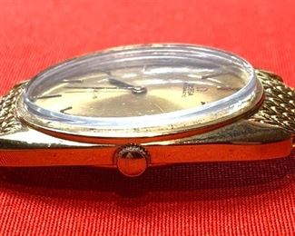 Omega DeVille 18k Gold Watch De Ville 750 Automatic Men’s