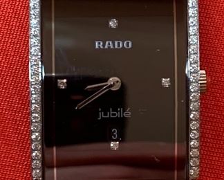 Rado Diastar Jubile 160.0429.3 Ladies Watch Diamond Bezel 25mm wide face