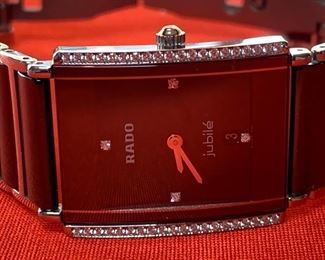 Rado Diastar Jubile 160.0429.3 Ladies Watch Diamond Bezel 25mm wide face