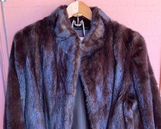 Vintage Mink Fur Coat