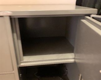 1950s Vintage Cole Steel File cabinet Safe Industrial 38x30.5x13in
