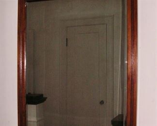 One of several antique mirrors