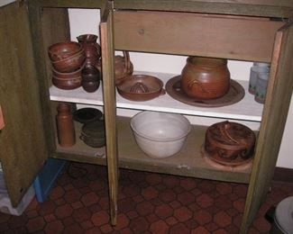 Studio kitchen pottery