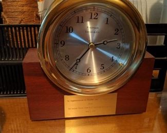 Tiffany & Co Portfolio Clock